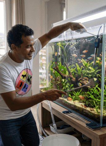 Entretien aquarium